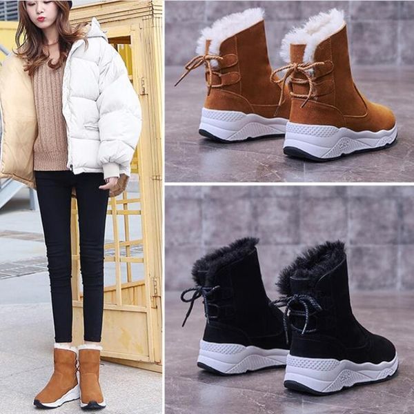 snow boots women boots women shoes woman fashion ankle flat warm short fur lining 2020 winter new snow d606, Black
snow boots women boots women shoes woman fashion ankle flat warm short fur lining 2020 winter new snow d606, Black