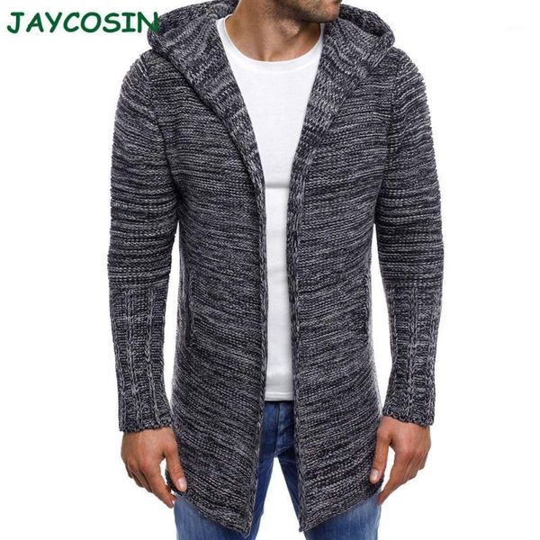 jaycosin autumn winter jacket men solid knit long hooded coat men casual long sleeve cardigan jackets coats veste homme 10251, Black
jaycosin autumn winter jacket men solid knit long hooded coat men casual long sleeve cardigan jackets coats veste homme 10251, Black