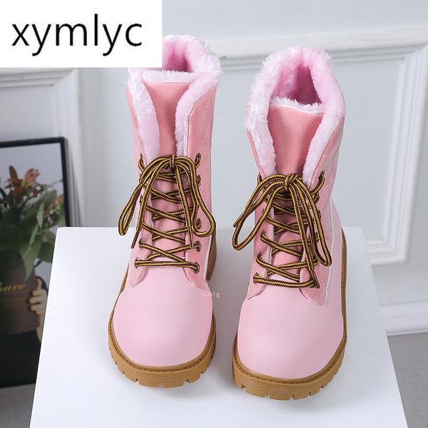 2020 новый зимний снег сапоги женщины высокого качества lace up толстые меховые теплые зимние сапоги женские туфли мода голеностопного botas, Black
2020 новый зимний снег сапоги женщины высокого качества lace up толстые меховые теплые зимние сапоги женские туфли мода голеностопного botas, Black