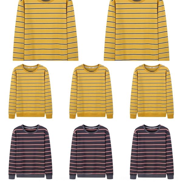 553vo making wear t-shirt men's cotton t-shirt sweatersweater sweater stripe casual long sleeve autumn men's new ins product 5jiok, Black
553vo making wear t-shirt men's cotton t-shirt sweatersweater sweater stripe casual long sleeve autumn men's new ins product 5jiok, Black
