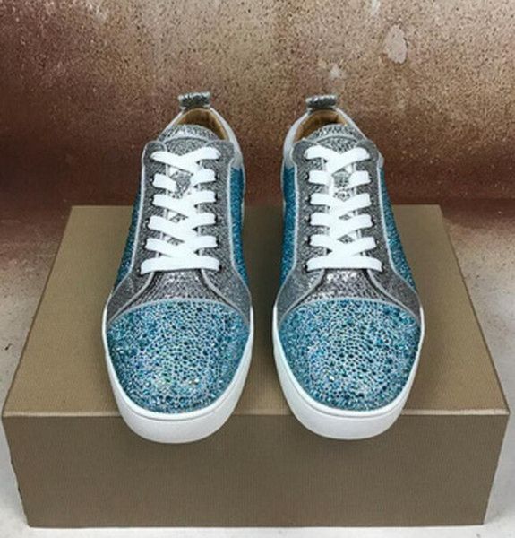 classic sneakers red bottom homme mens flats junior strass design shoes rhinestone sports walking lace-up genuine leather shoe, Black
classic sneakers red bottom homme mens flats junior strass design shoes rhinestone sports walking lace-up genuine leather shoe, Black