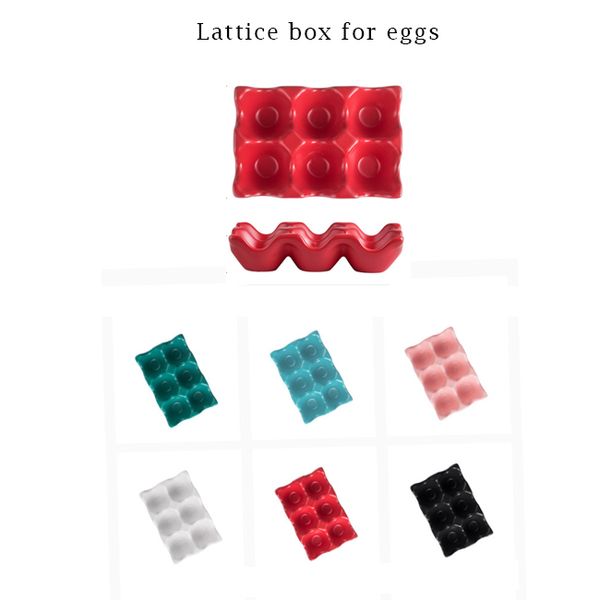 egg grid egg rack kitchen supplies household ceramic storage compartment egg container dispenser tray
egg grid egg rack kitchen supplies household ceramic storage compartment egg container dispenser tray