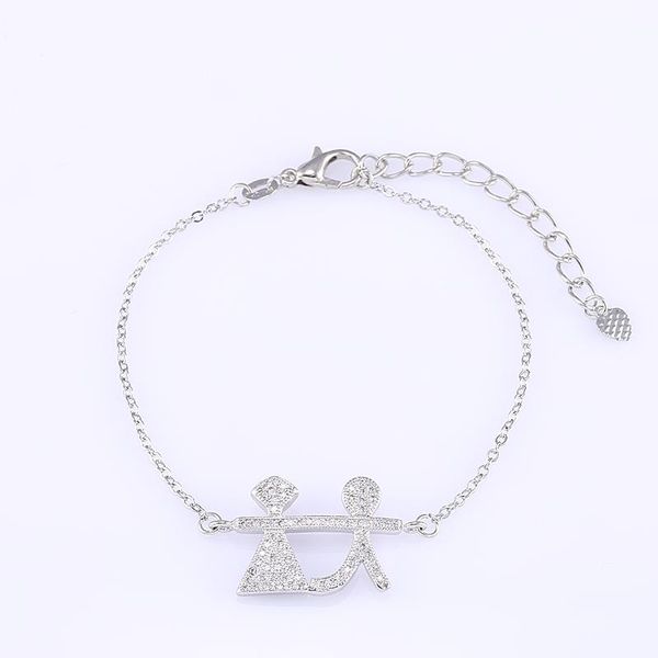 link, chain trendy jewelry shining zircon boy & girl charms bracelets bangles handmade fashion couple bijoux gifts, Black
link, chain trendy jewelry shining zircon boy & girl charms bracelets bangles handmade fashion couple bijoux gifts, Black