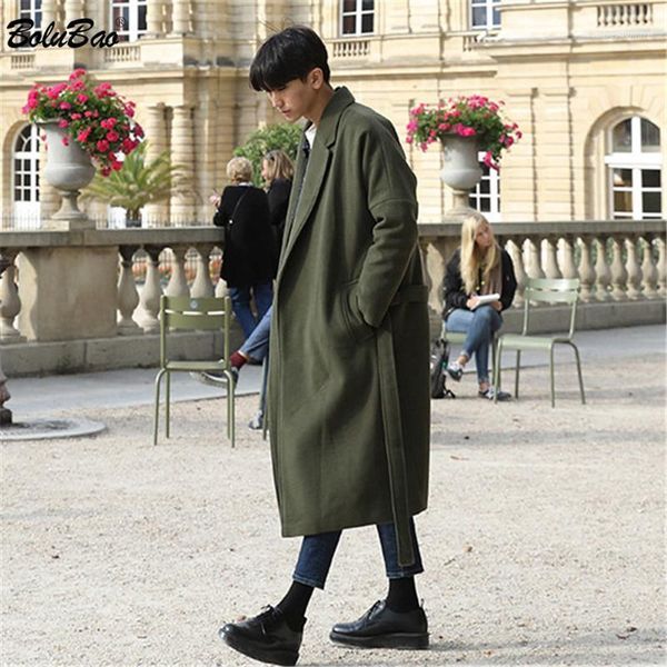 bolubao new men's wool blend coats winter brand men fashion wild overcoat solid color casual wool coat male clothing1, Black
bolubao new men's wool blend coats winter brand men fashion wild overcoat solid color casual wool coat male clothing1, Black