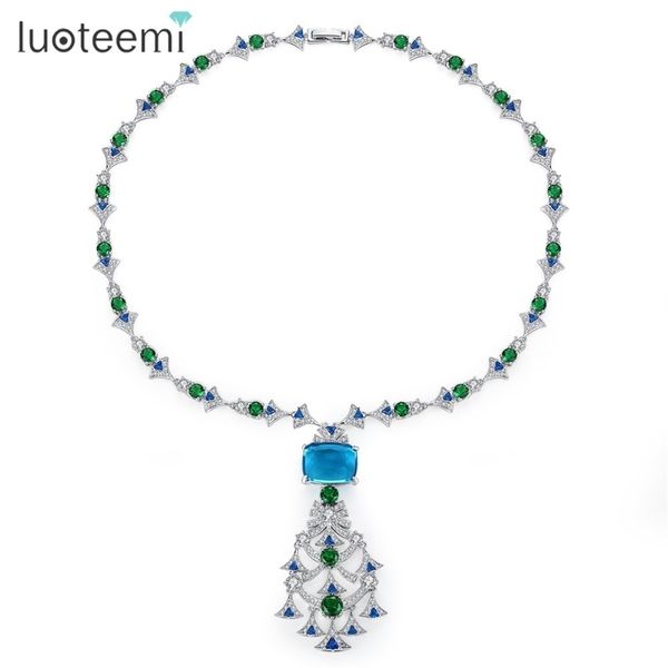 luoteemi new ethnic chandelier necklace for women luxury cz jewelry for wedding party double color colar feminino christmas gift 201013, Silver
luoteemi new ethnic chandelier necklace for women luxury cz jewelry for wedding party double color colar feminino christmas gift 201013, Silver