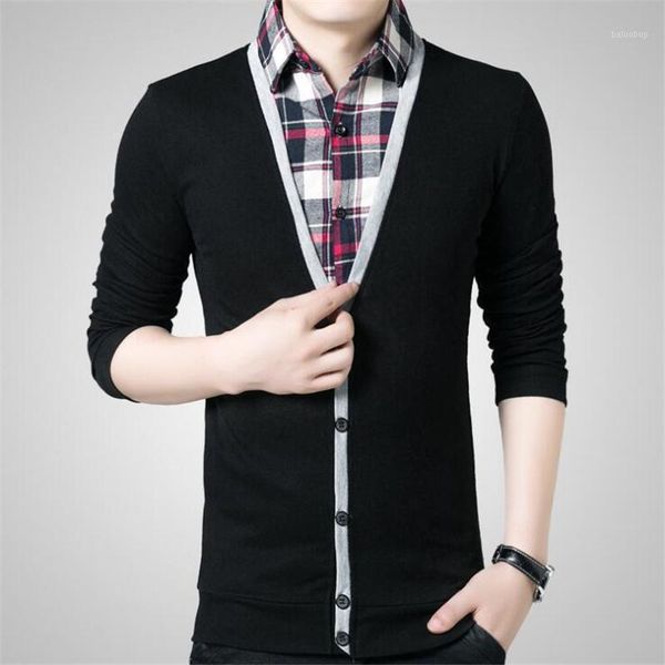 korean style casual street slim t-shirt wholesale fashion brand t shirts men autumn long sleeve oversize fake two stitching 1, White;black
korean style casual street slim t-shirt wholesale fashion brand t shirts men autumn long sleeve oversize fake two stitching 1, White;black