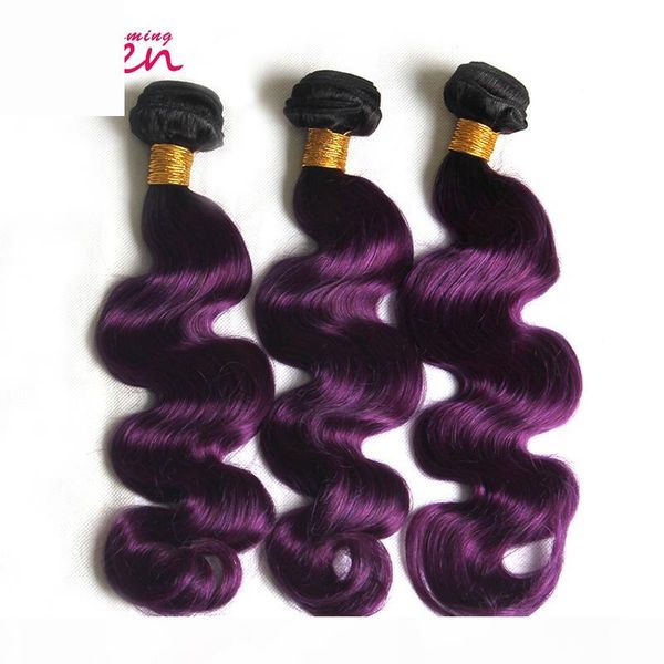 t1b purple color ombre brazilian body wave human hair extension brazilian ombre virgin human hair 3 bundles t1b purple hair weave, Black
t1b purple color ombre brazilian body wave human hair extension brazilian ombre virgin human hair 3 bundles t1b purple hair weave, Black
