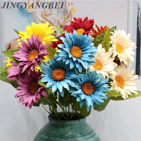 3 head silk sunflower artificial flowers daisy chrysanthemum home decor wedding decoration fake flower1
3 head silk sunflower artificial flowers daisy chrysanthemum home decor wedding decoration fake flower1
