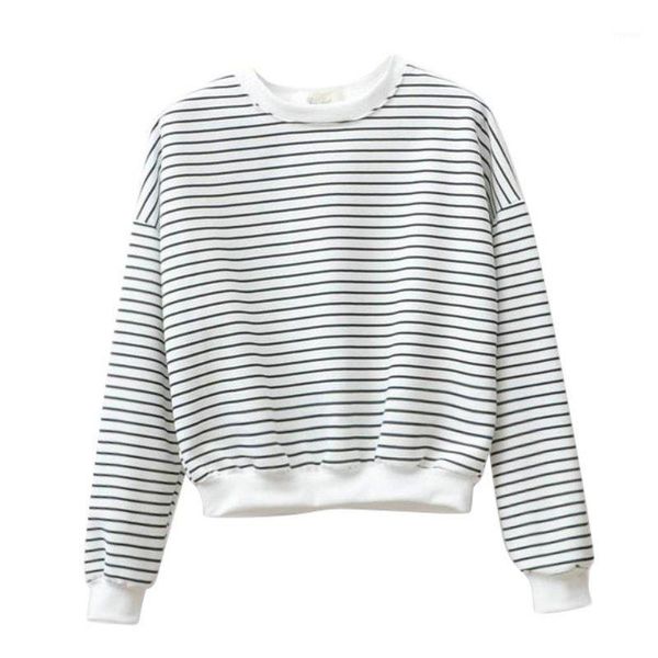 wholesale- spring autumn women sweatshirts harajuku striped hoodies sweatshirt long sleeved o-neck black white for autumn1
wholesale- spring autumn women sweatshirts harajuku striped hoodies sweatshirt long sleeved o-neck black white for autumn1