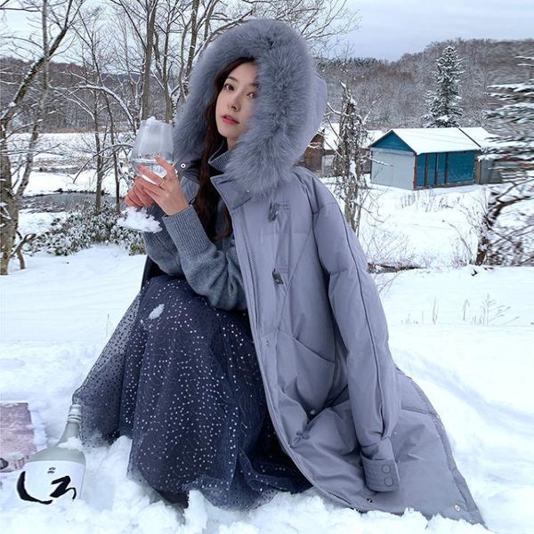 women's down & parkas dmlfzmy women winter coats 2021 fashion natural fur collar 90% white duck jackets parka warm long overcoat, Black
women's down & parkas dmlfzmy women winter coats 2021 fashion natural fur collar 90% white duck jackets parka warm long overcoat, Black