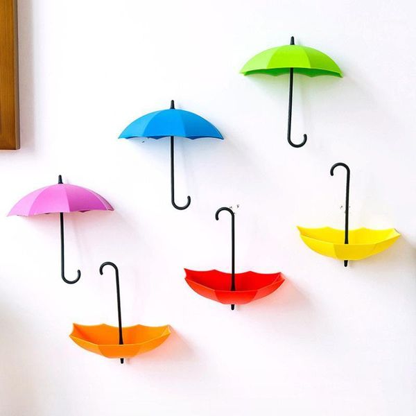 hooks & rails 3pcs/set cute umbrella wall mount key holder hook hanger organizer durable home decoration accessories1
hooks & rails 3pcs/set cute umbrella wall mount key holder hook hanger organizer durable home decoration accessories1