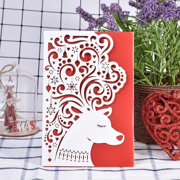 greeting cards 10pcs christmas 3d wreath deer laser cut hollow out invitation card with envelope wedding cards1
greeting cards 10pcs christmas 3d wreath deer laser cut hollow out invitation card with envelope wedding cards1