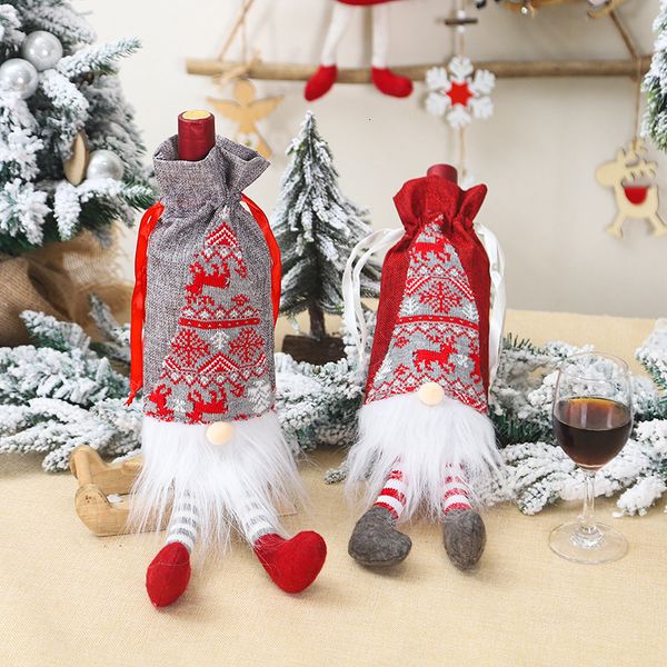 santa claus christmas decoration wine bottle cover gift bag hold xmas dinner ornament table party home wedding decor 63224
santa claus christmas decoration wine bottle cover gift bag hold xmas dinner ornament table party home wedding decor 63224