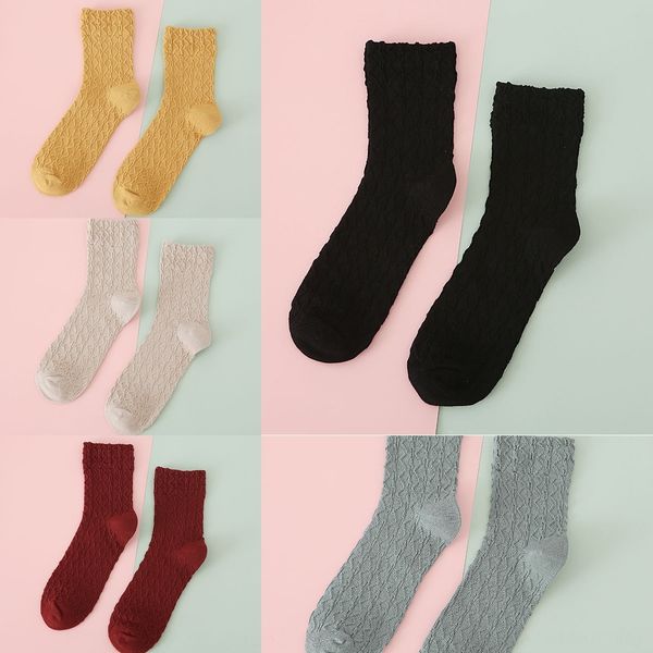 yi9v3 2020 autumn medium and winter children's versatile solid socks female color medium tube hemp cotton solid socks u9g9l, Black
yi9v3 2020 autumn medium and winter children's versatile solid socks female color medium tube hemp cotton solid socks u9g9l, Black