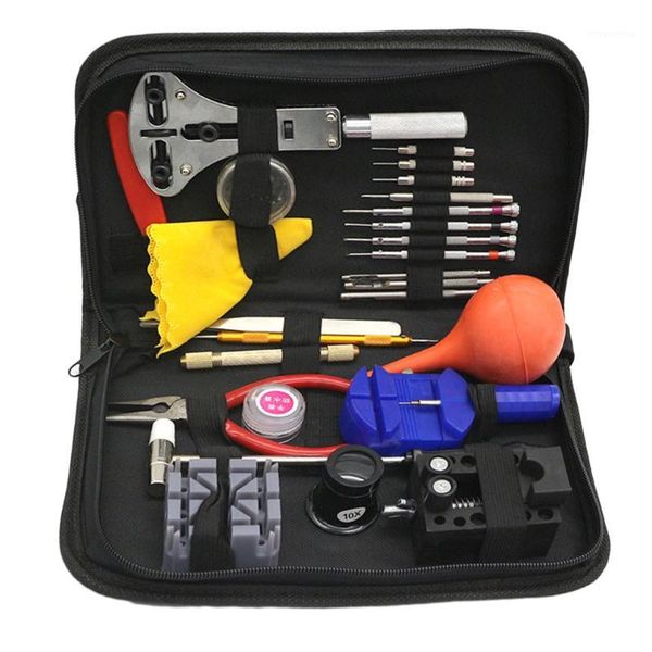 2021 27pcs/set watch repair tools kit multi-function tool watchmakers set with black case change watches accessories new1
2021 27pcs/set watch repair tools kit multi-function tool watchmakers set with black case change watches accessories new1