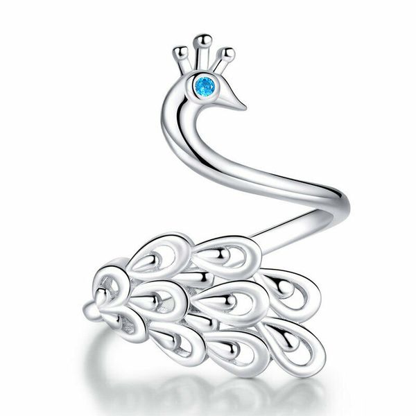 luxury authentic 925 sterling silver peacock finger open ring jewelry for women girls chrismas gifts
luxury authentic 925 sterling silver peacock finger open ring jewelry for women girls chrismas gifts