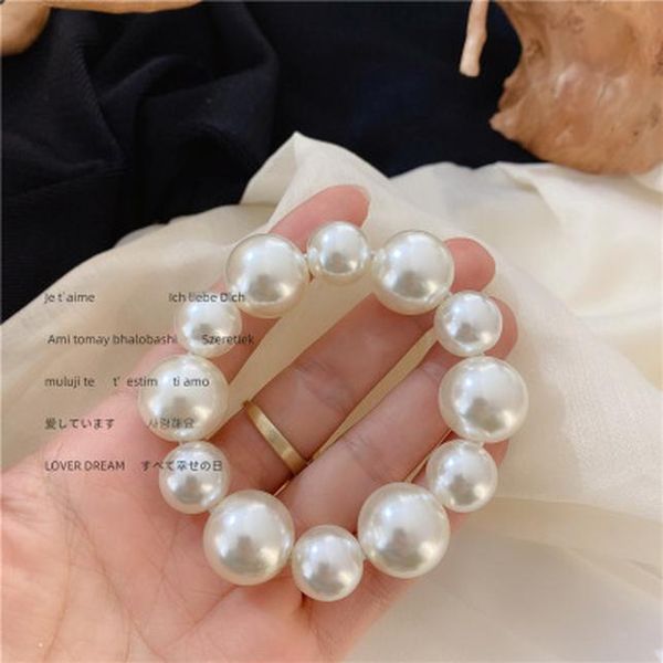 aomu woman big pearl hair ties fashion korean style hairband scrunchies girls ponytail holders rubber band hair accessories wmtqxz, Golden;white
aomu woman big pearl hair ties fashion korean style hairband scrunchies girls ponytail holders rubber band hair accessories wmtqxz, Golden;white