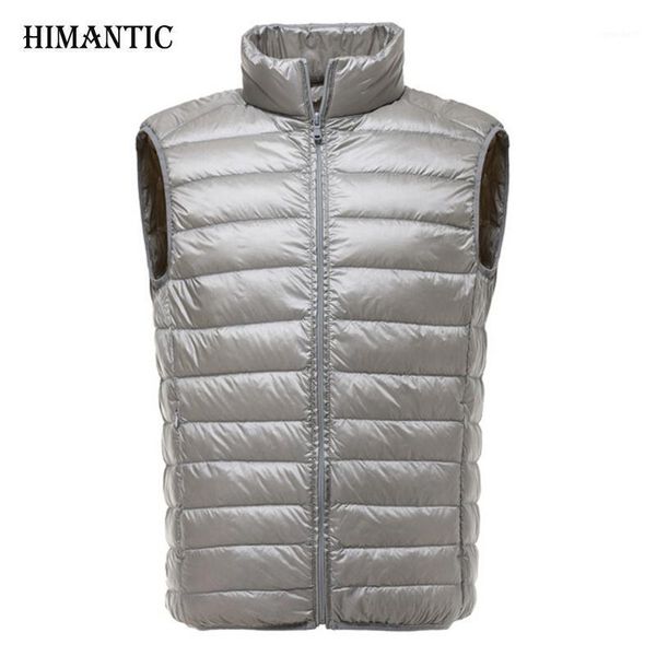 men's vests 2021 autumn winter ultralight vest men sleeveless jackets male colete down chaleco hombre men's casual waistcoat coats, Black;white
men's vests 2021 autumn winter ultralight vest men sleeveless jackets male colete down chaleco hombre men's casual waistcoat coats, Black;white