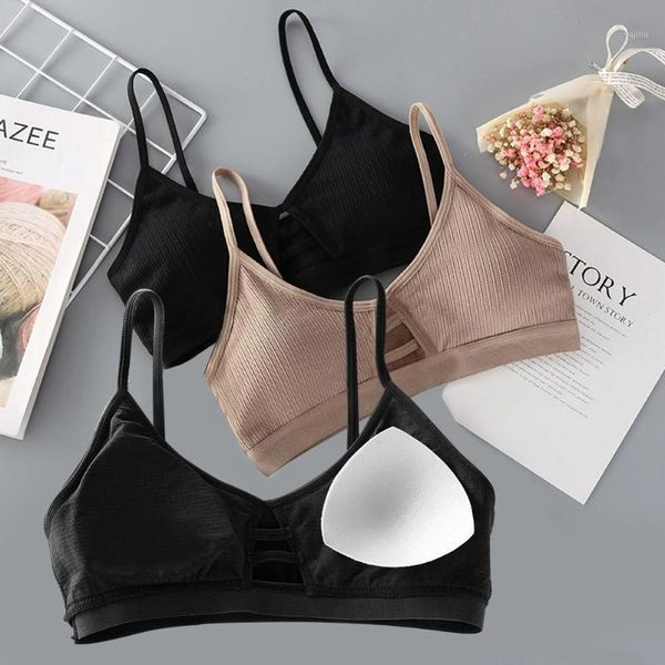 gym clothing sports bra underwear threaded cotton breast hollow out fitness breathable comfortable ladies padded bralette crop 1, White;black
gym clothing sports bra underwear threaded cotton breast hollow out fitness breathable comfortable ladies padded bralette crop 1, White;black