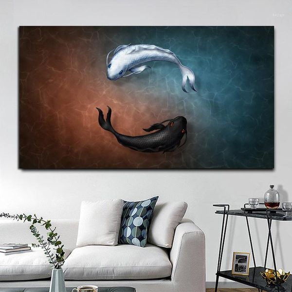 paintings modern black and white fish animal posters prints canvas oil painting wall art pictures for living room cuadros home decor1
paintings modern black and white fish animal posters prints canvas oil painting wall art pictures for living room cuadros home decor1