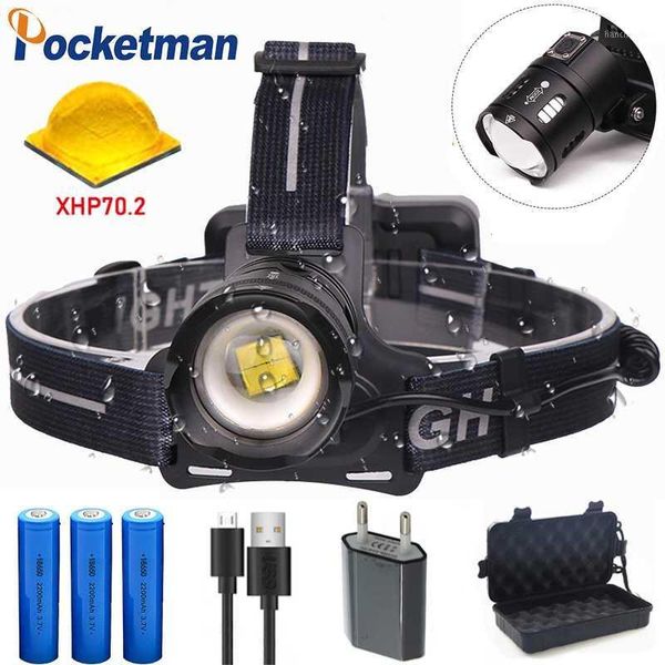 headlamps 8000lm xhp70.2 headlamp led rechargeable headlight head lamp use 3*18650 battery waterproof zoomable torch fot running fishing1
headlamps 8000lm xhp70.2 headlamp led rechargeable headlight head lamp use 3*18650 battery waterproof zoomable torch fot running fishing1