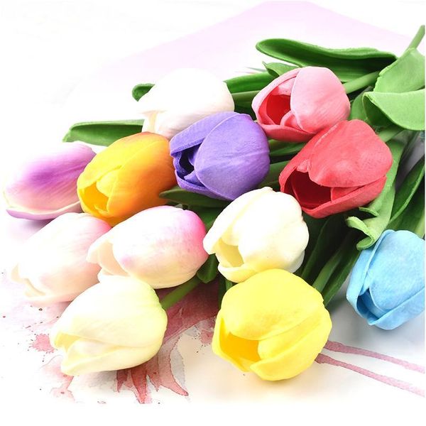 2/5pcs new tulip artificial flower real touch flower bouquet fake flowers use for wedding home decoration diy gar jlloxx 
2/5pcs new tulip artificial flower real touch flower bouquet fake flowers use for wedding home decoration diy gar jlloxx