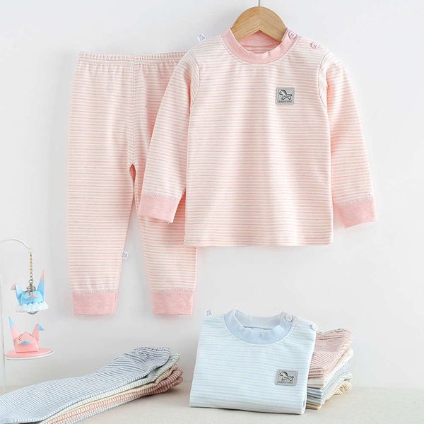 and colored underwear baby's pure cotton autumn trousers two piece set children's pajamas home cloth, Blue;red
and colored underwear baby's pure cotton autumn trousers two piece set children's pajamas home cloth, Blue;red