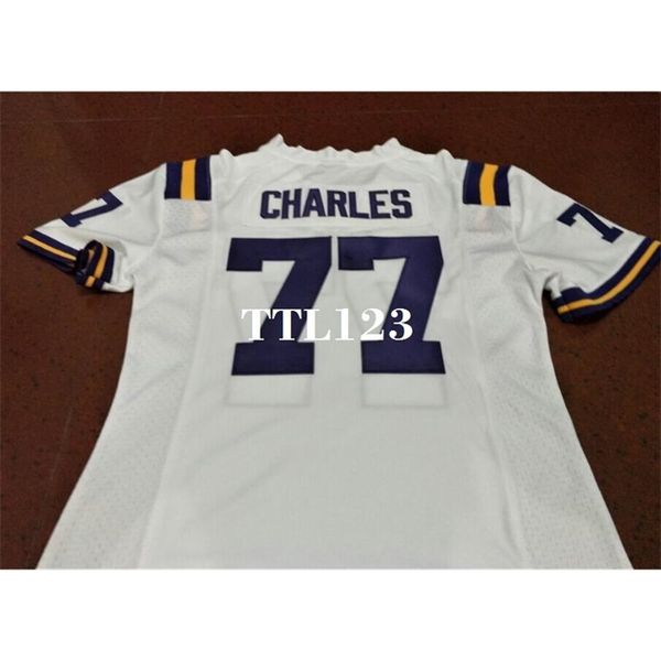 3740 #77 saahdiq charles white purple derrius guice lsu tigers or custom any name or number alumni college jersey, Black
3740 #77 saahdiq charles white purple derrius guice lsu tigers or custom any name or number alumni college jersey, Black