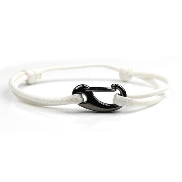 new gun black buckle wear bracelet lovers hand rope 2mm string adjustable braid
new gun black buckle wear bracelet lovers hand rope 2mm string adjustable braid