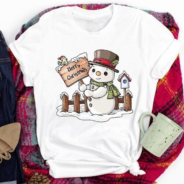 snowman cute clothing new year tees for women lady merry christmas cartoon print tshirt clothes graphic female t t-shirt, White
snowman cute clothing new year tees for women lady merry christmas cartoon print tshirt clothes graphic female t t-shirt, White
