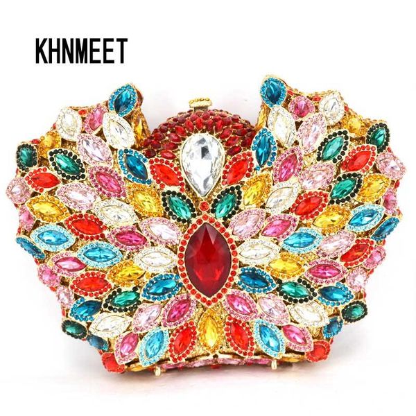 sparkling women luxury hollow out evening bag multicolor large stones crystal rhinestones diamond wedding clutch handbag sc443
sparkling women luxury hollow out evening bag multicolor large stones crystal rhinestones diamond wedding clutch handbag sc443