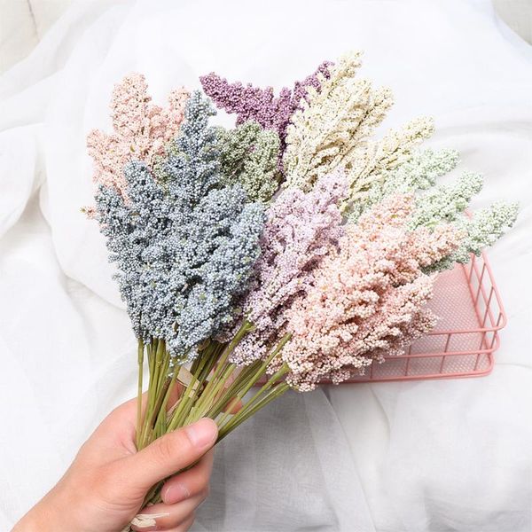 decorative flowers & wreaths 6pcs/pack artificial bouquet vanilla mini foam berry spike for home plant wall decoration cereals heap1
decorative flowers & wreaths 6pcs/pack artificial bouquet vanilla mini foam berry spike for home plant wall decoration cereals heap1