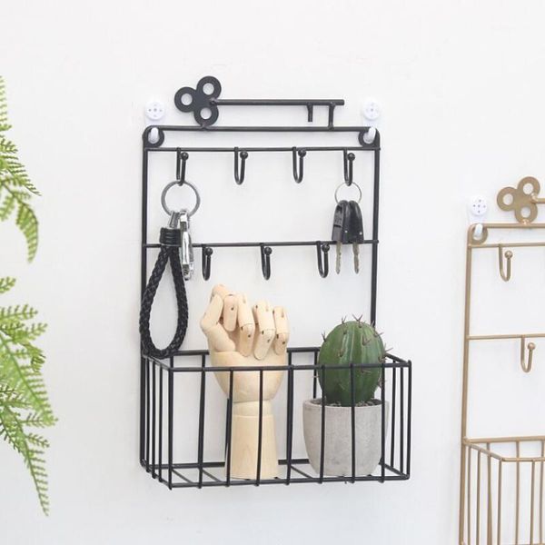 hooks & rails 2021 key holder wall home lock storage shelf keys hanger iron decorative jewelry crochet makeup organizer gy0521
hooks & rails 2021 key holder wall home lock storage shelf keys hanger iron decorative jewelry crochet makeup organizer gy0521