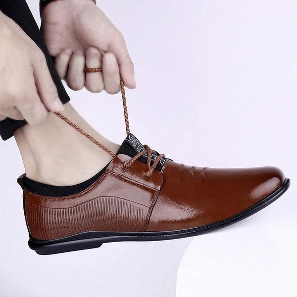 men's leather casual shoes men genuine leather british style designer shoes elastic lace up moccasins men loafers sneakers black #ig3j
men's leather casual shoes men genuine leather british style designer shoes elastic lace up moccasins men loafers sneakers black #ig3j