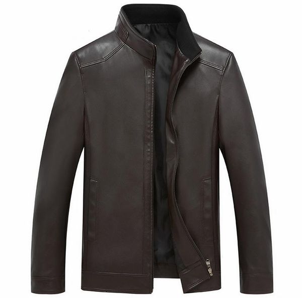2021 men black pu leather coat motorcycle jacket sheep skin 5xl new clothing male bomber spring faux leather jacket
2021 men black pu leather coat motorcycle jacket sheep skin 5xl new clothing male bomber spring faux leather jacket