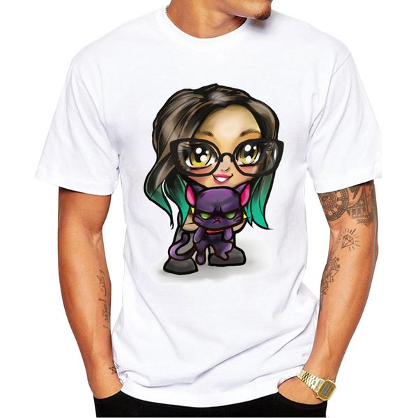 2018 new fashion lovely girl and cat printed men t shirt hipster cool tee shirts short sleeve t-shirt sport hooded sweatshirt hoodie
2018 new fashion lovely girl and cat printed men t shirt hipster cool tee shirts short sleeve t-shirt sport hooded sweatshirt hoodie