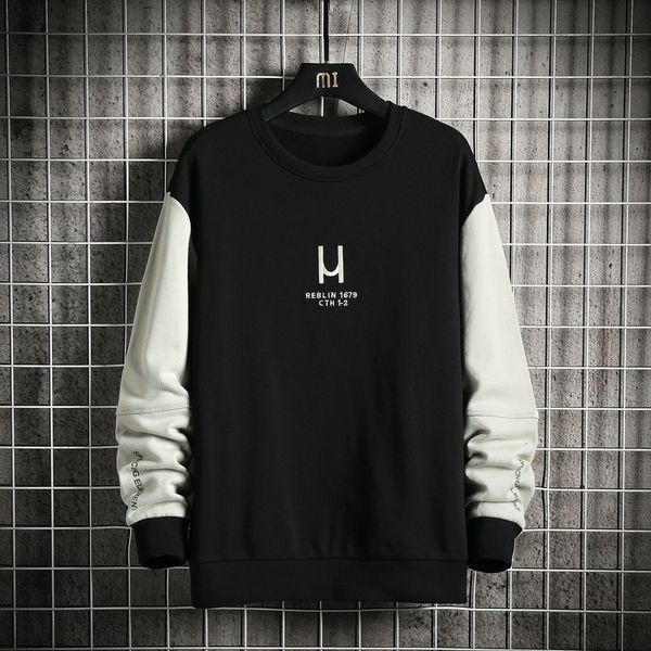 new fashion brand patchwork hoodies 2021 spring autumn hip hop casual men's black white sweatshirts punk streetwear clothes bng8
new fashion brand patchwork hoodies 2021 spring autumn hip hop casual men's black white sweatshirts punk streetwear clothes bng8