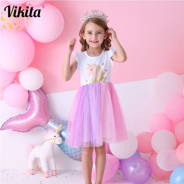 vikita unicorn dress for girls children cartoon vestidos kids tutu dresses toddlers summer dress sleeveless princess dresses lj200923, Red;yellow
vikita unicorn dress for girls children cartoon vestidos kids tutu dresses toddlers summer dress sleeveless princess dresses lj200923, Red;yellow