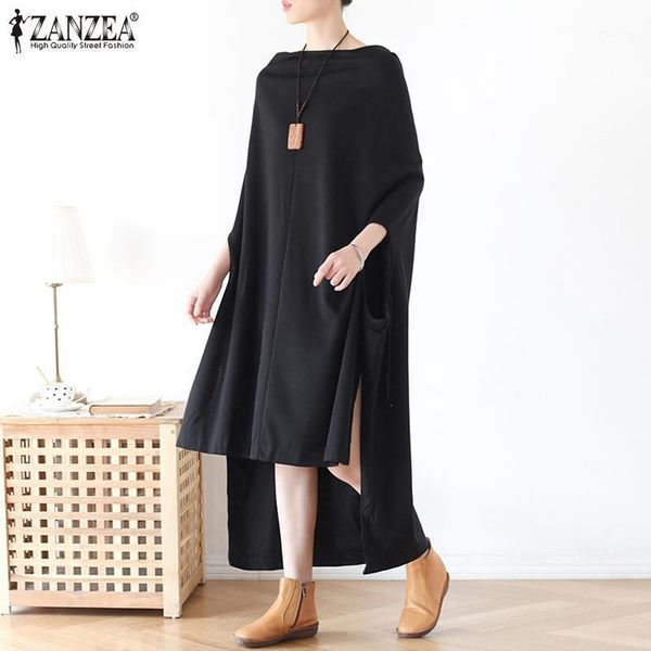 zanzea women summer short sleeve long shirt casual split hem blouse stylish loose solid kaftan vestidos casual asymmetric blusas1, White
zanzea women summer short sleeve long shirt casual split hem blouse stylish loose solid kaftan vestidos casual asymmetric blusas1, White