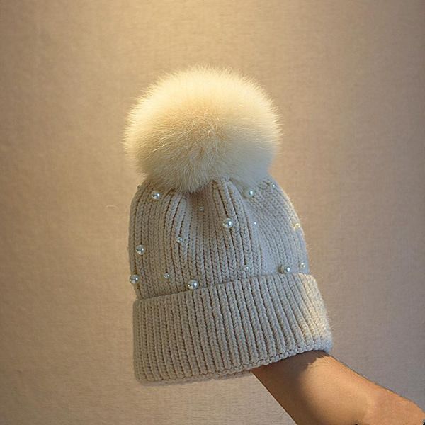 wool beanies women real natural fur pom poms fashion pearl knitted hat girls female beanie cap pompom winter hats for women, Blue;gray
wool beanies women real natural fur pom poms fashion pearl knitted hat girls female beanie cap pompom winter hats for women, Blue;gray