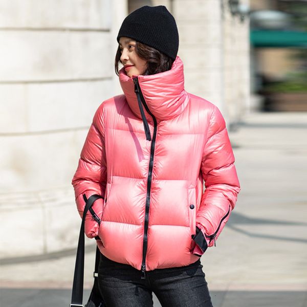 women's winter white duck feather thick and warm short feather, compact soft coat, new things in 2020 
women's winter white duck feather thick and warm short feather, compact soft coat, new things in 2020