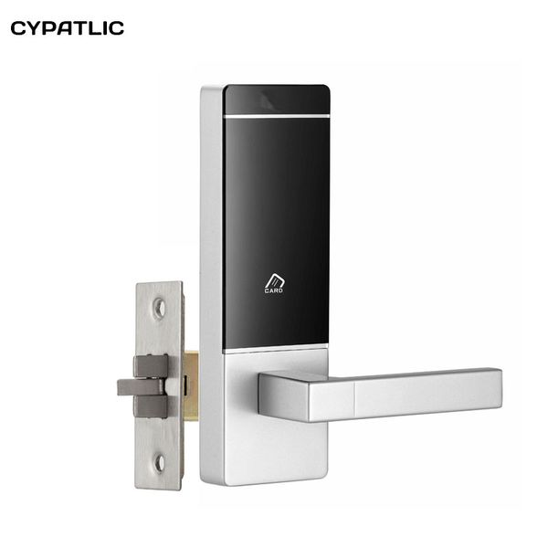 Hotel room door latch electric door lock system swipe IC/ID card unlock Intelligent door lock Fingerprint access control system
Hotel room door latch electric door lock system swipe IC/ID card unlock Intelligent door lock Fingerprint access control system