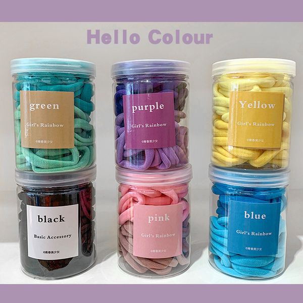 60 pieces of girls' candy colored ins wind sweet high elastic durable tie rubber band cord hair accessories
60 pieces of girls' candy colored ins wind sweet high elastic durable tie rubber band cord hair accessories