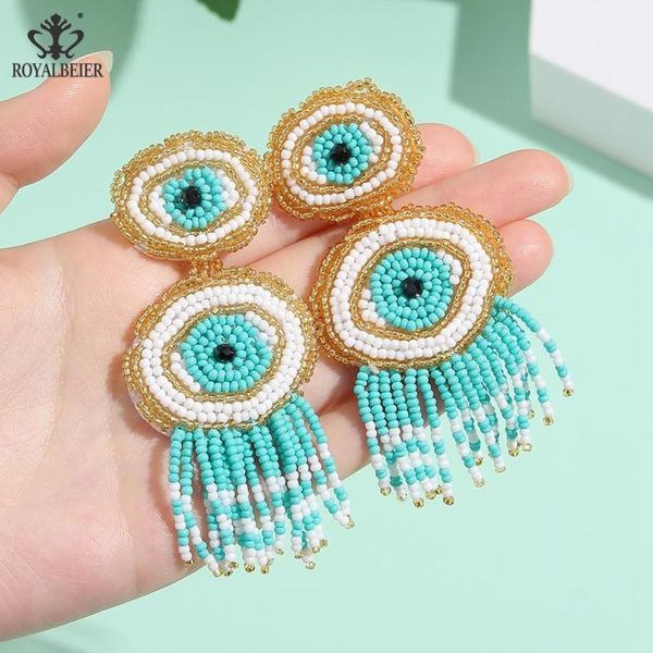 blue eyes tassel big beads drop earrings bohemian colorful handmade for women statement jewelry gifts wholesale dropshipping, Silver
blue eyes tassel big beads drop earrings bohemian colorful handmade for women statement jewelry gifts wholesale dropshipping, Silver