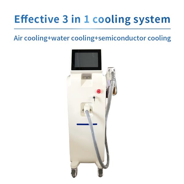 the new powerful 808nm diode laser painless&professional hair removal germany imported bars laser depilacion tec cooling beauty machine, Black
the new powerful 808nm diode laser painless&professional hair removal germany imported bars laser depilacion tec cooling beauty machine, Black