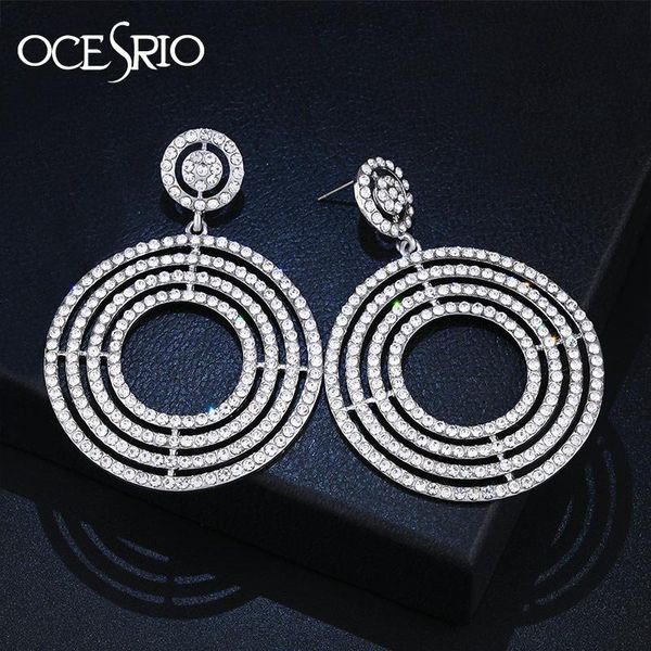 hoop & huggie fashion luxury crystal silver color earrings circle rhinestones layered big hoops women wedding ers-m26, Golden;silver
hoop & huggie fashion luxury crystal silver color earrings circle rhinestones layered big hoops women wedding ers-m26, Golden;silver