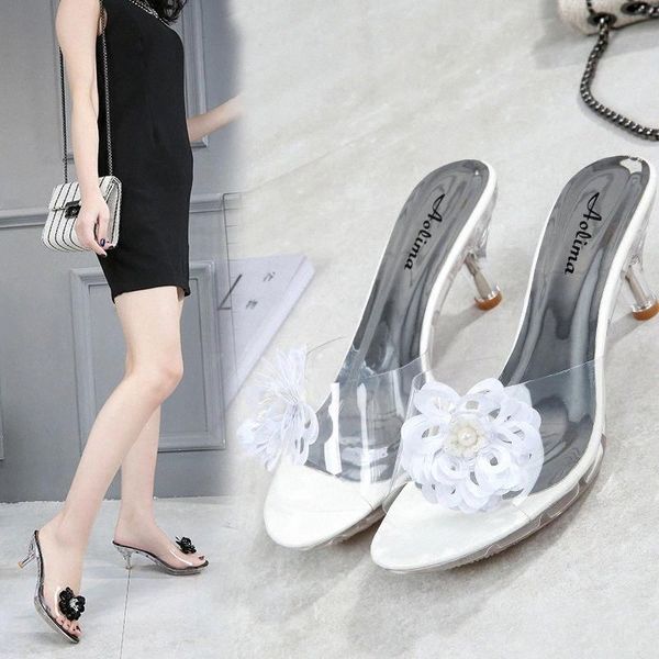 stilettos new slippers women sellers flowers high heels 11.5cm fashion transparent wear outside women slippers summer shoes #mb1g, Black
stilettos new slippers women sellers flowers high heels 11.5cm fashion transparent wear outside women slippers summer shoes #mb1g, Black