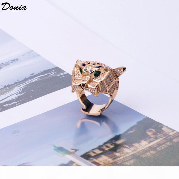donia jewelry ring fashion setting zircon tiger head ring european and american creative men and women ring hand, Silver
donia jewelry ring fashion setting zircon tiger head ring european and american creative men and women ring hand, Silver