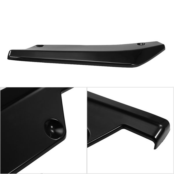 fit rear bumper lip splitter fins body lip spoiler chin skirt protector black
fit rear bumper lip splitter fins body lip spoiler chin skirt protector black