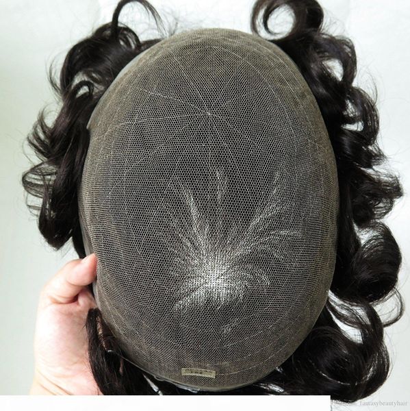 european hair touch indian human remy virgin full lace men toupee hair replacement system for men french lace hairpieces toupee #1b, Black
european hair touch indian human remy virgin full lace men toupee hair replacement system for men french lace hairpieces toupee #1b, Black
